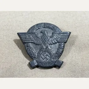 Original WWII German Police Eagle Lapel Stick Pin, 1942