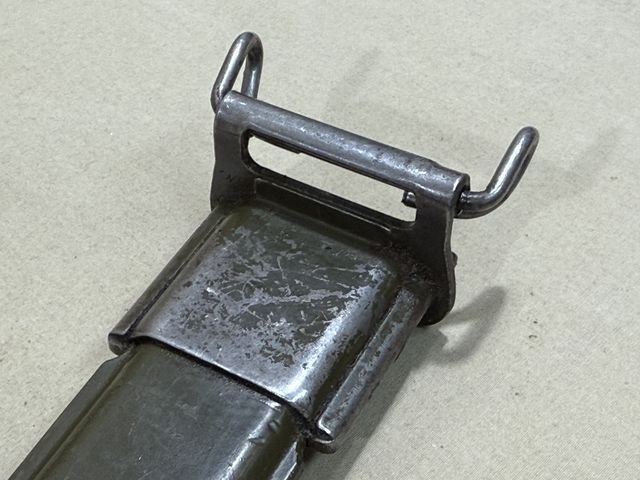 Original WWII US M1 Garand Bayonet and Scabbard, UFH — image 19