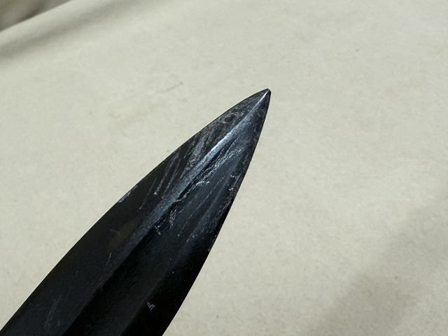 Original WWII US M1 Garand Bayonet and Scabbard, UFH — image 6