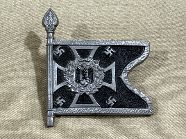 Original WWII German Army Engineer's Flag Tinnie, PIONIERE MOT.