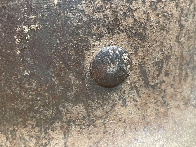 Original WWII German Single Decal Camouflaged M42 Steel Helmet w/Liner, hkp62 — image 11