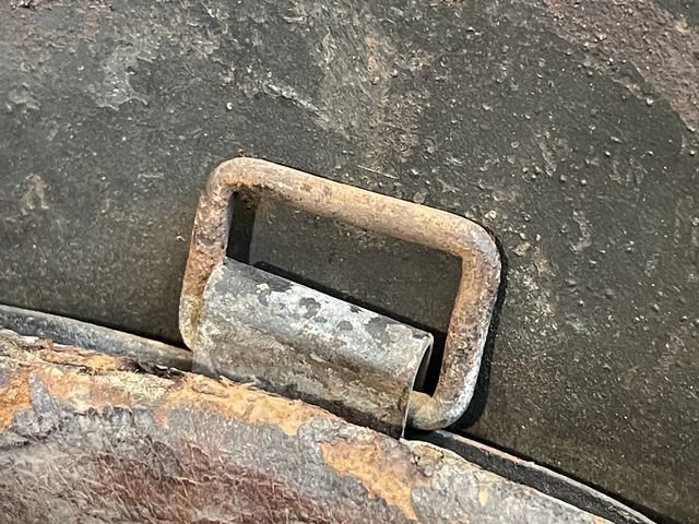 Original WWII German Single Decal Camouflaged M42 Steel Helmet w/Liner, hkp62 — image 23