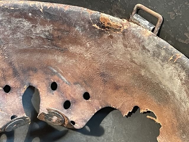 Original WWII German Single Decal Camouflaged M42 Steel Helmet w/Liner, hkp62 — image 33