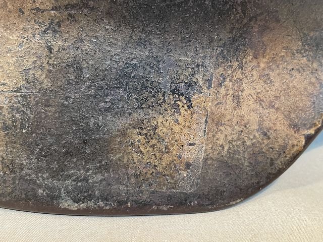 Original WWII German Camouflaged M40 Steel Helmet w/Liner, SE64 — image 13