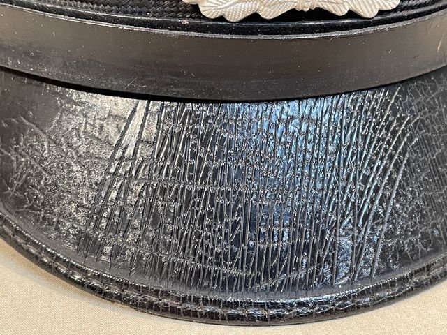 Original 1937 German Luftwaffe Fallschirmjðger EM/NCO's Visor Cap, Issued FG Rgt 1 — image 10