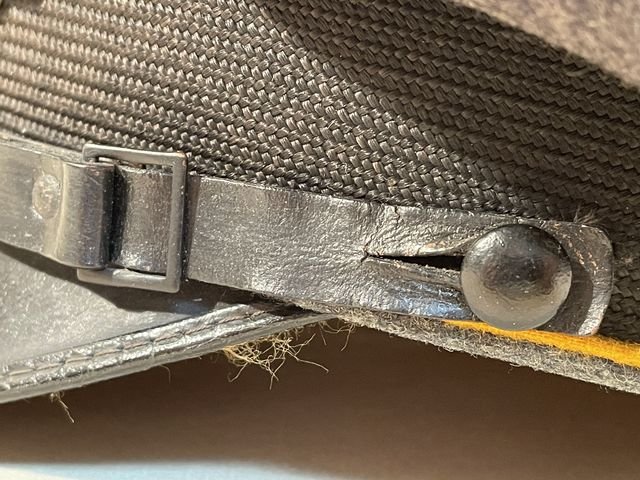 Original 1937 German Luftwaffe Fallschirmjðger EM/NCO's Visor Cap, Issued FG Rgt 1 — image 14