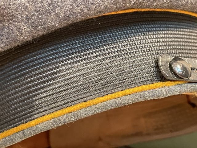 Original 1937 German Luftwaffe Fallschirmjðger EM/NCO's Visor Cap, Issued FG Rgt 1 — image 20