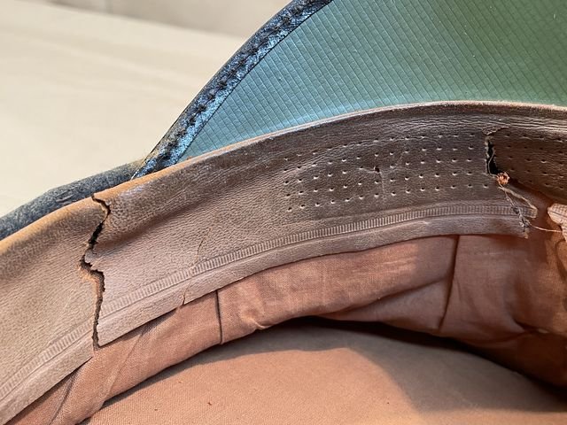 Original 1937 German Luftwaffe Fallschirmjðger EM/NCO's Visor Cap, Issued FG Rgt 1 — image 26