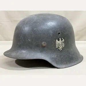 Original WWII German Army (Heer) M42 Steel Helmet, Single Decal!