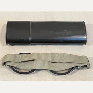 Original WWII German Luftwaffe Flyer's Shatter Proof Goggles w/Ultrasin Glass …