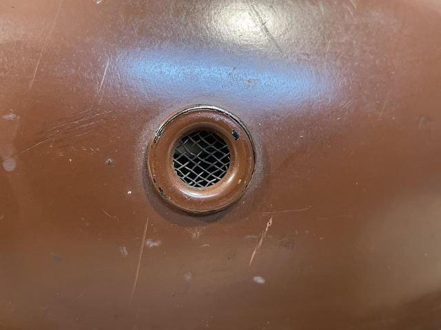 Original Nazi Era German Motorized Gendarmerie Personnel's Motorcycle Crash Helmet — image 8