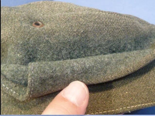 Original WWII German Heer (Army) EM/NCO Gebirgsjðger (Mountain Troops) Bergmutze Cap — image 13