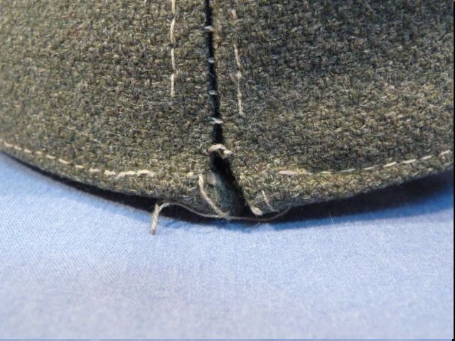 Original WWII German Heer (Army) EM/NCO Gebirgsjðger (Mountain Troops) Bergmutze Cap — image 8