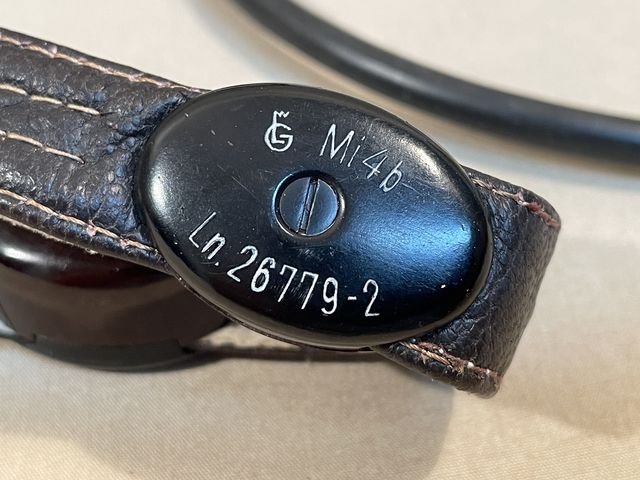 HOLD! Original WWII German Luftwaffe Winter Flight Helmet, Excellent Size 60! — image 18