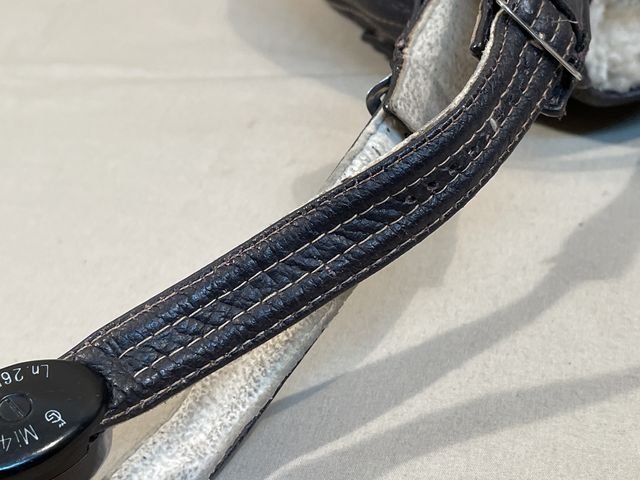 HOLD! Original WWII German Luftwaffe Winter Flight Helmet, Excellent Size 60! — image 25