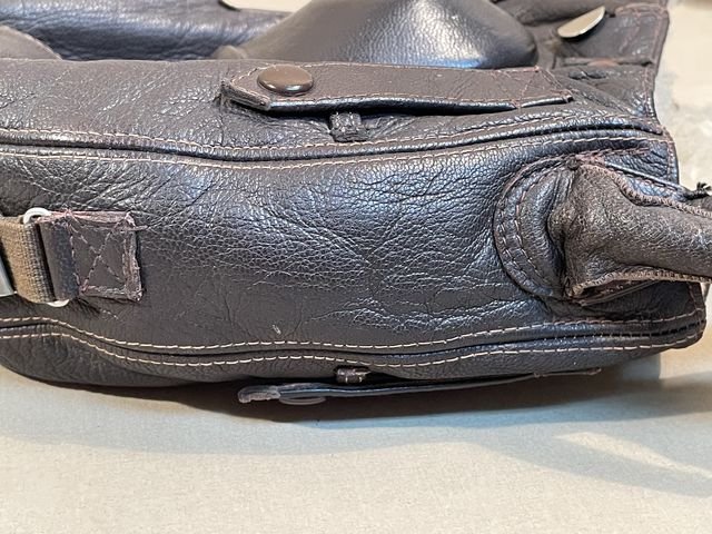 HOLD! Original WWII German Luftwaffe Winter Flight Helmet, Excellent Size 60! — image 27