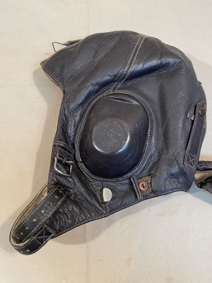 HOLD! Original WWII German Luftwaffe Winter Flight Helmet, Excellent Size 60! — image 32