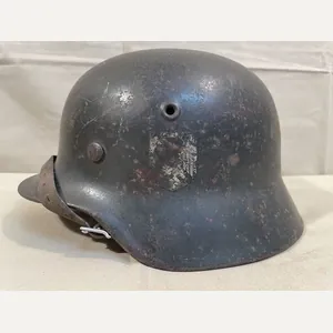 Original WWII German HEER (Army) M35 Single Decal Helmet with …