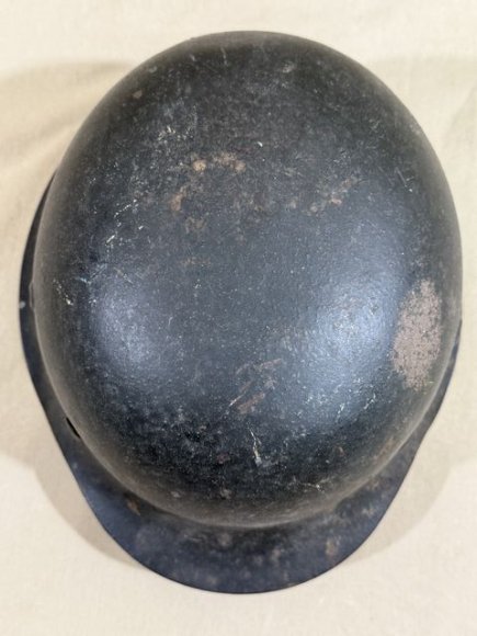 Original WWII German M42 Steel Helmet w/Liner, hkp64 — image 11