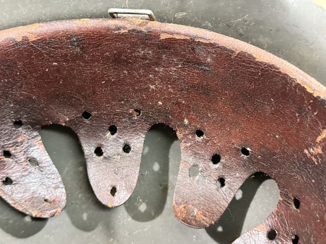 Original WWII German M42 Steel Helmet w/Liner, hkp64 — image 19