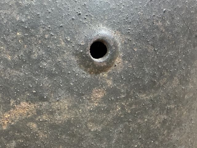 Original WWII German M42 Steel Helmet w/Liner, hkp64 — image 3
