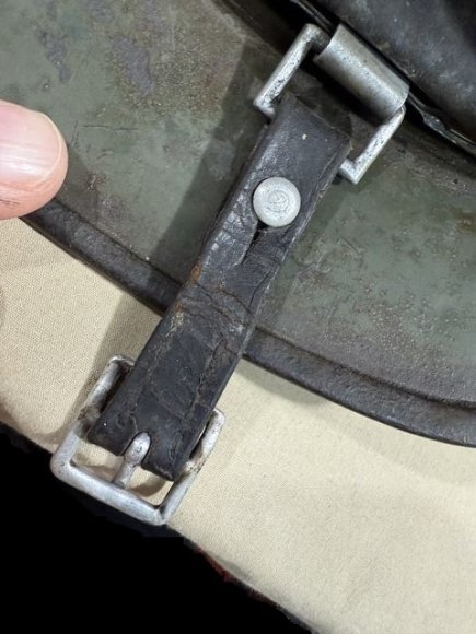 Original WWII German HEER (Army) M35 Double Decal Helmet — image 19