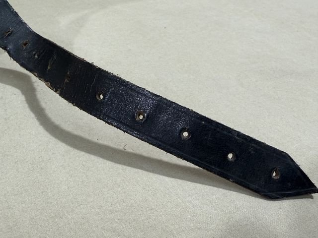 Original Nazi Era German Schutzpolizei Personnel's Motorcycle Crash Helmet — image 20