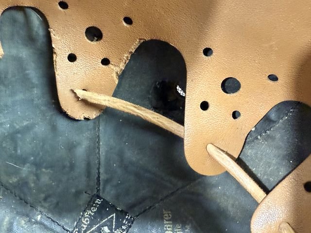 Original Nazi Era German Schutzpolizei Personnel's Motorcycle Crash Helmet — image 31