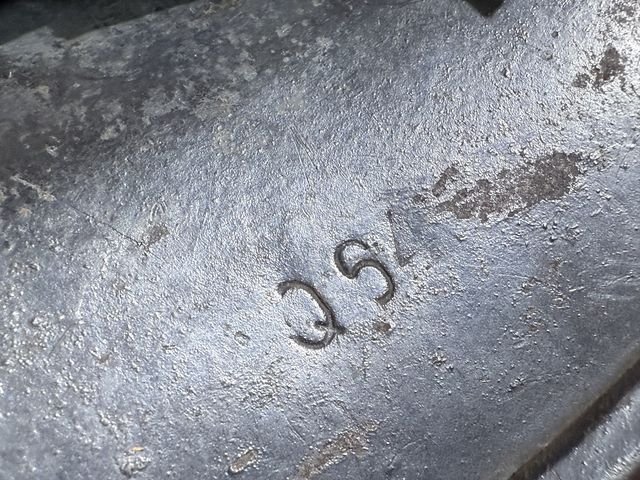 Original WWII German Luftwaffe (Air Force) Single Decal M40 Steel Helmet, Q64 — image 18