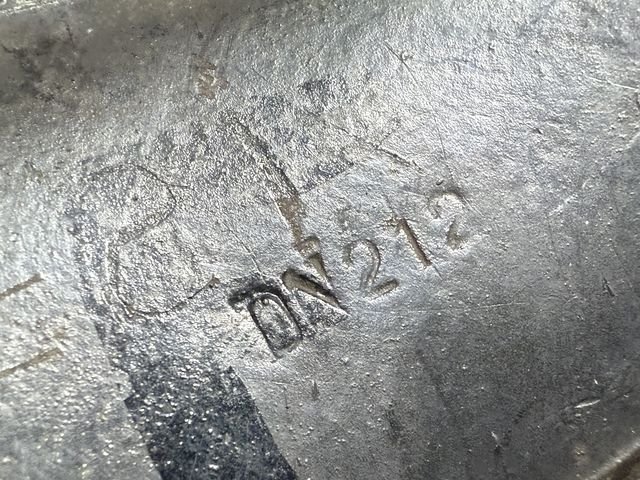 Original WWII German Luftwaffe (Air Force) Single Decal M40 Steel Helmet, Q64 — image 19