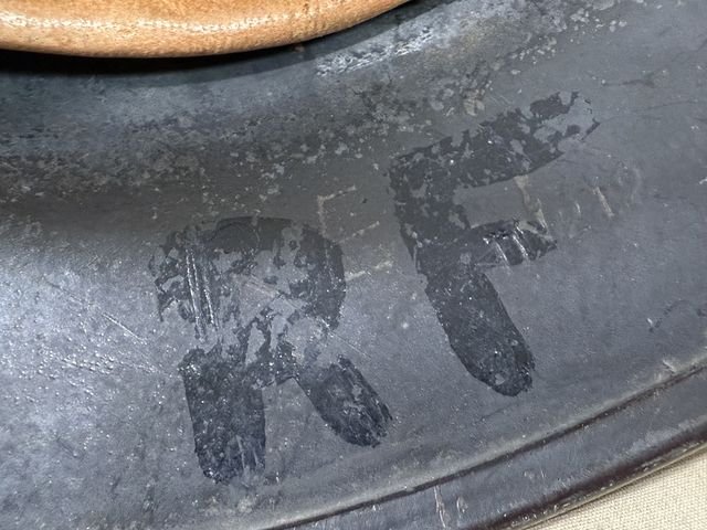 Original WWII German Luftwaffe (Air Force) Single Decal M40 Steel Helmet, Q64 — image 20