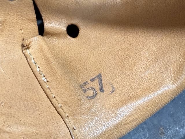 Original WWII German Luftwaffe (Air Force) Single Decal M40 Steel Helmet, Q64 — image 24