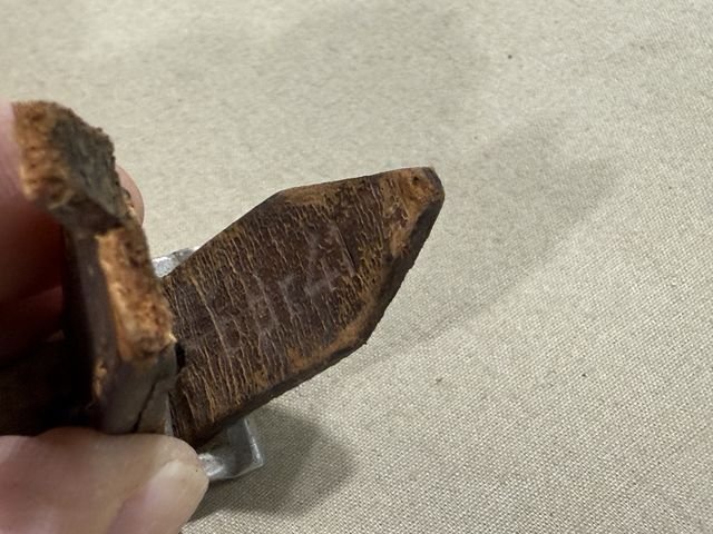 Original WWII German M35 Helmet with Liner & Chin Strap, Size 53 — image 26