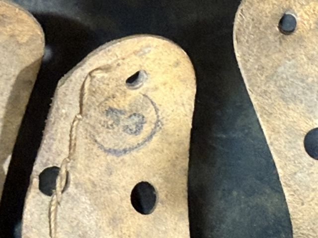 Original WWII German M35 Helmet with Liner & Chin Strap, Size 53 — image 31