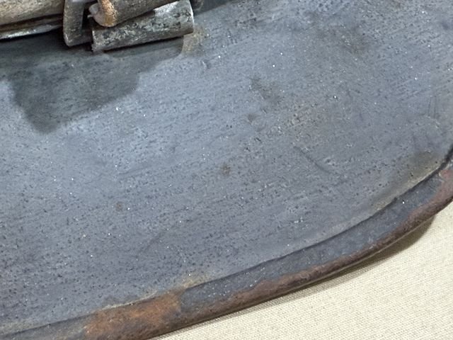 Original WWII German M35 Helmet with Liner & Chin Strap, Size 53 — image 34