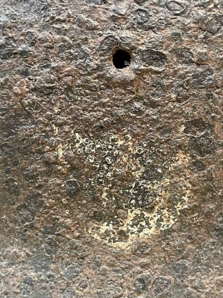 Original WWII German Battle Field Recovered M42 Steel Helmet, Waffen-SS!!! — image 3