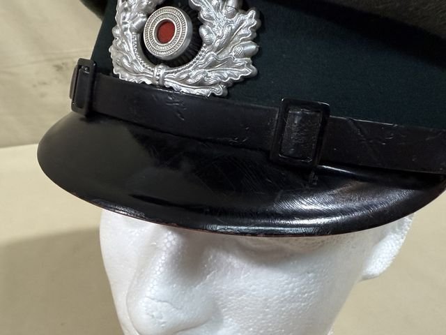 Original WWII German Heer (Army) Pioneer EM/NCO's Visor Cap — image 10