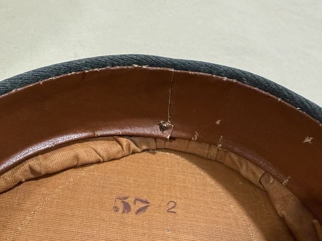 Original WWII German Heer (Army) Pioneer EM/NCO's Visor Cap — image 19