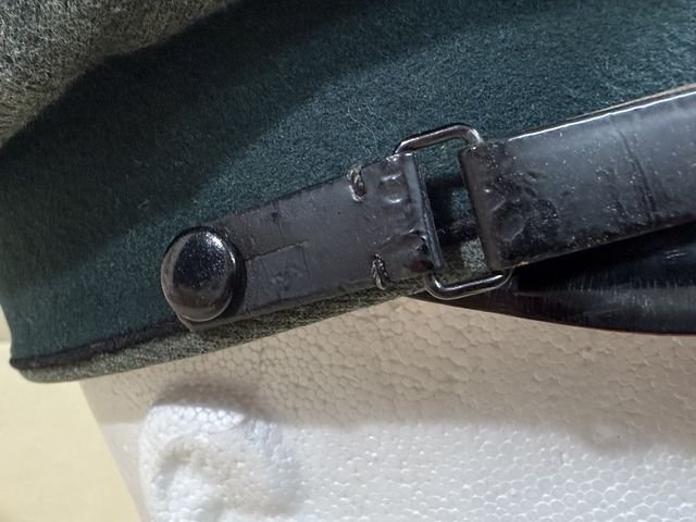 Original WWII German Heer (Army) Pioneer EM/NCO's Visor Cap — image 6