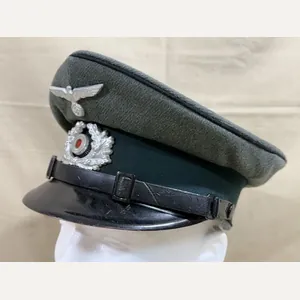 Original WWII German Heer (Army) Pioneer EM/NCO's Visor Cap