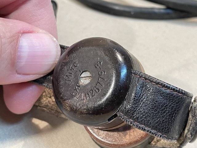 Original WWII German Luftwaffe Summer Flight Helmet, Early Example — image 15