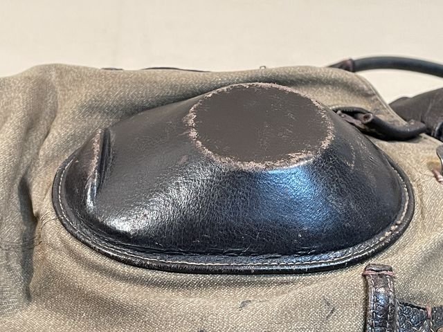 Original WWII German Luftwaffe Summer Flight Helmet, Early Example — image 27