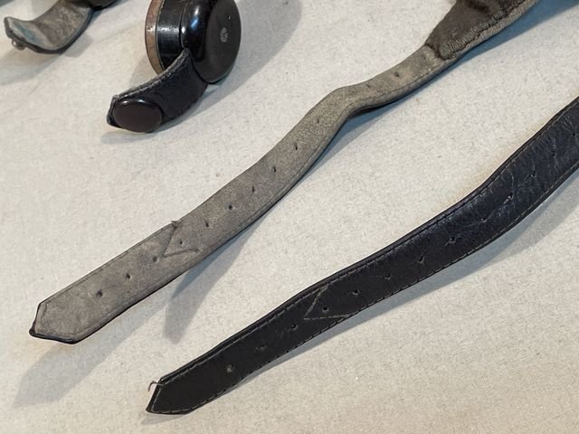 Original WWII German Luftwaffe Summer Flight Helmet, Early Example — image 33