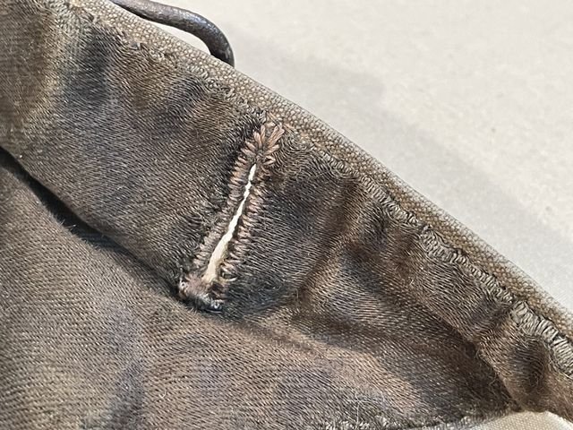 Original WWII German Luftwaffe Summer Flight Helmet, Early Example — image 39