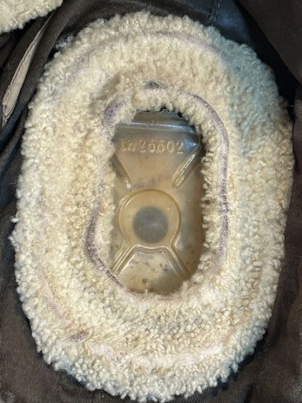 Original WWII German Luftwaffe Summer Flight Helmet, Early Example — image 40