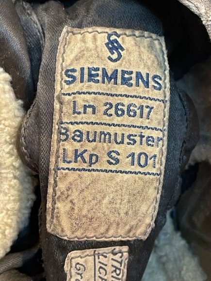 Original WWII German Luftwaffe Summer Flight Helmet, Early Example — image 44