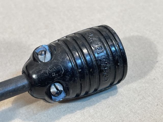 Original WWII German Luftwaffe Summer Flight Helmet, Early Example — image 7