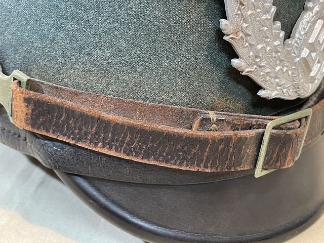 Original 1937 German Schutzpolizei NCO's Shako, COMPLETE! — image 10