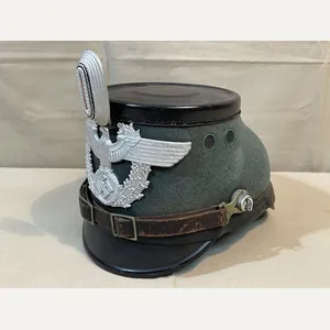 Original 1937 German Schutzpolizei NCO's Shako, COMPLETE!