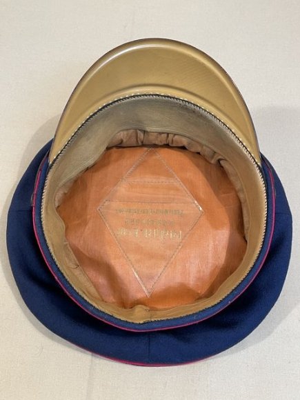 Original Nazi Era German Fire Police NCO's Visor Hat, Feuerschutzpolizei — image 17